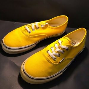 Vans Authentic Yellow Kids Shoes